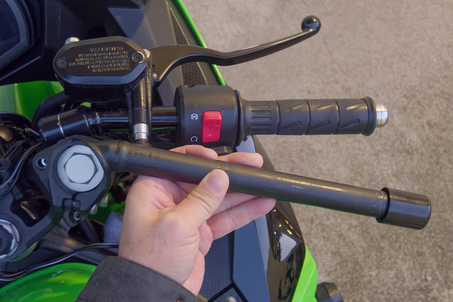 ゲノバ　ハンドル Zハンドルバーキット (BATロータイプ) TAKEGAWA(武川) バイク